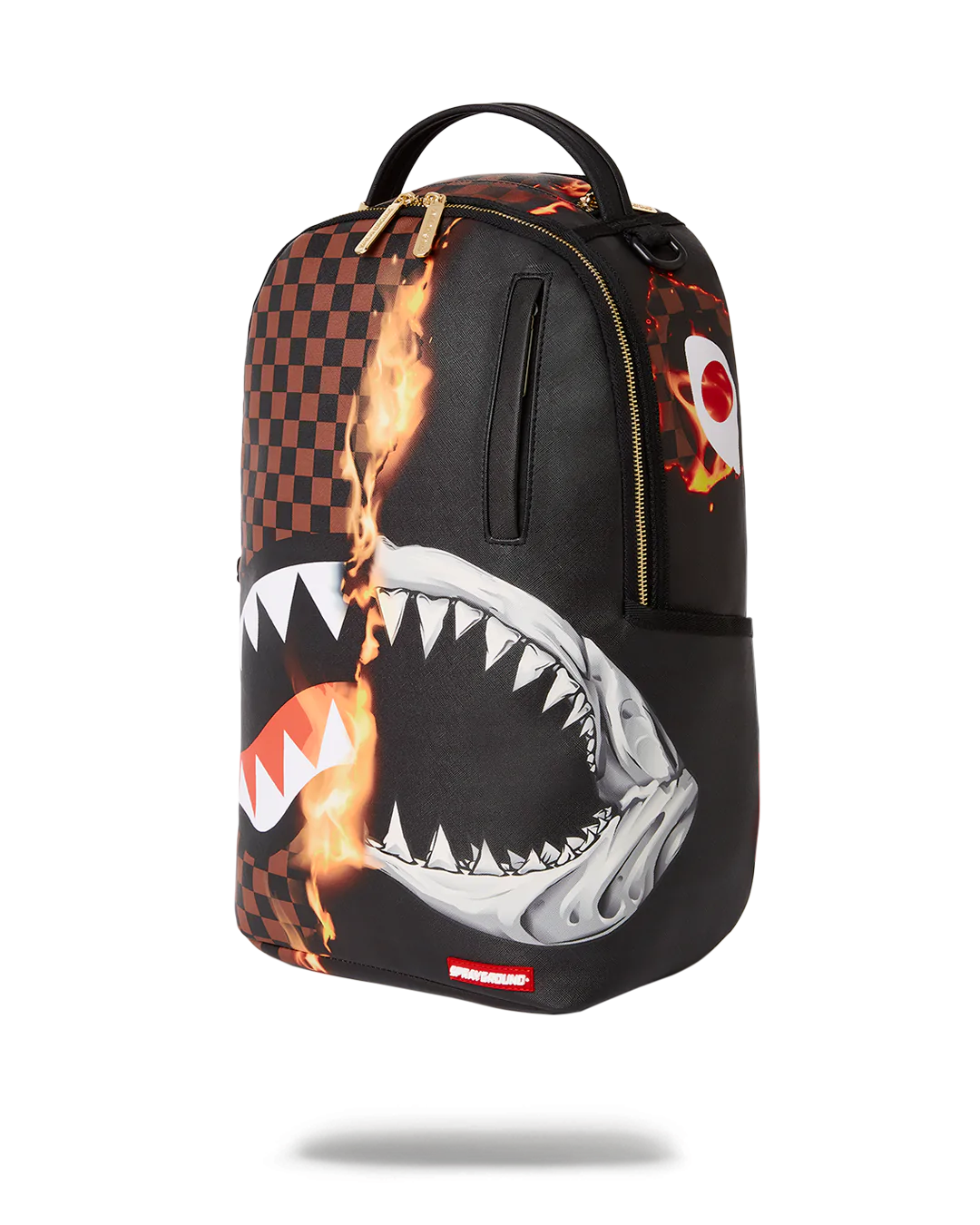 SPRAYGROUND ZAINO MATERIALE SQUALO FIAMMA 910B3460NSZ - GIUNTOLI STORE