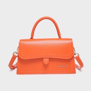 LABEL ROSE – Mini bag in similpelle PAIGE NEW – arancio