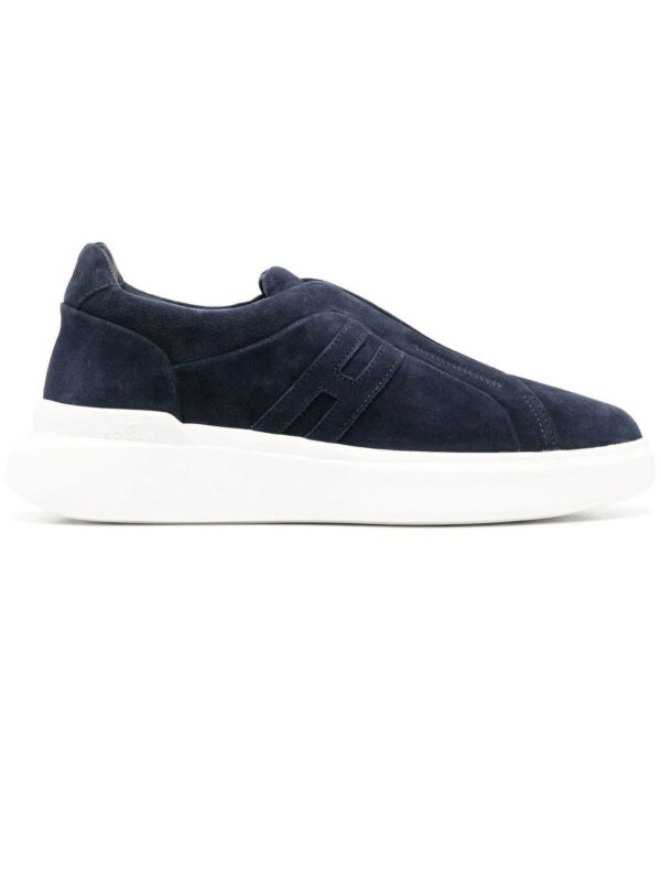 HOGAN - SCARPA DA UOMO PANT CAM BLU HG0U828