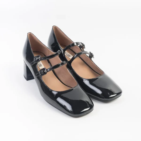 BIBI LOU - MARY JANE DONNA VERNICE NERO 632Z