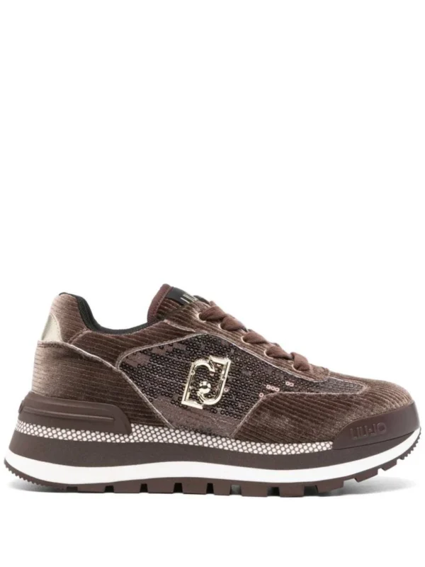 LIU JO - SCARPA DA DONNA VELLUTO T.MOEO PAILLETTES TX432