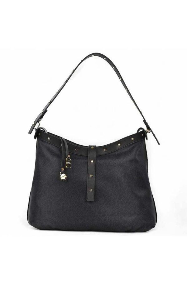 BORBONESE - BORSA DA DONNA NERO APPLICAZIONI 933255