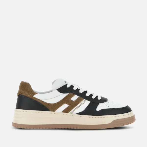 HOGAN - SCARPA DA UOMO H630 BIANCO OLIVA Z834L