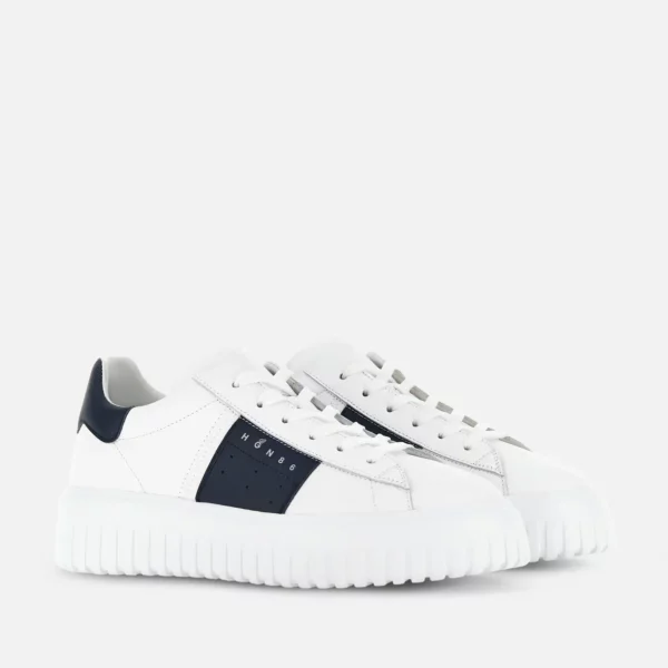 HOGAN - SCARPA DA UOMO Q44 BIANCO BLU Q4411G1