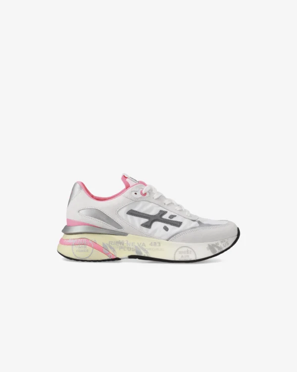 PREMIATA - SCARPA DA DONNA MOERUND 7467 BIANCO/FUXIA