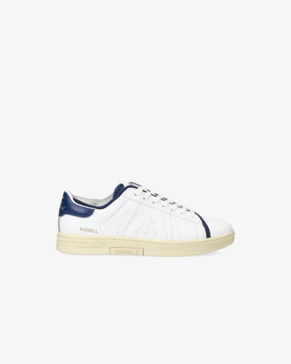 PREMIATA - SCARPA DA UOMO PBIANCO BLU RUSSELL7490
