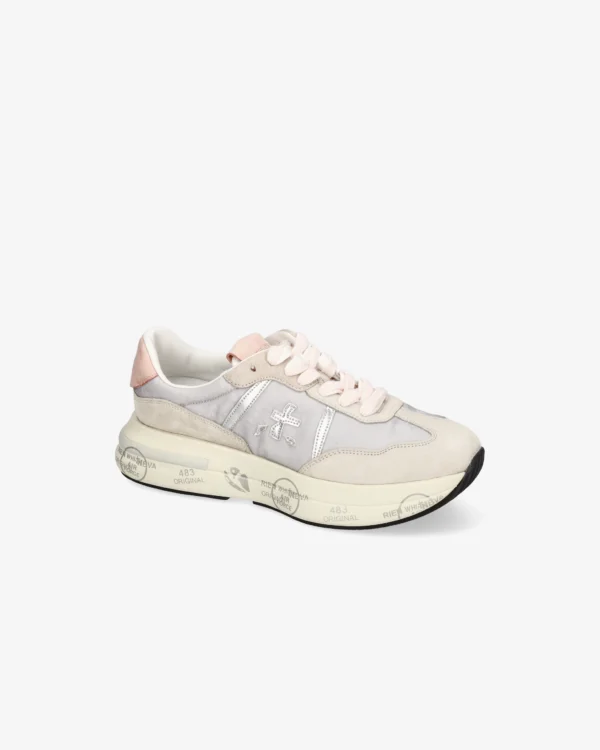 PREMIATA - SCARPA DA DONNA CASSIE 7387 GRIGIO CHIARO - immagine 2