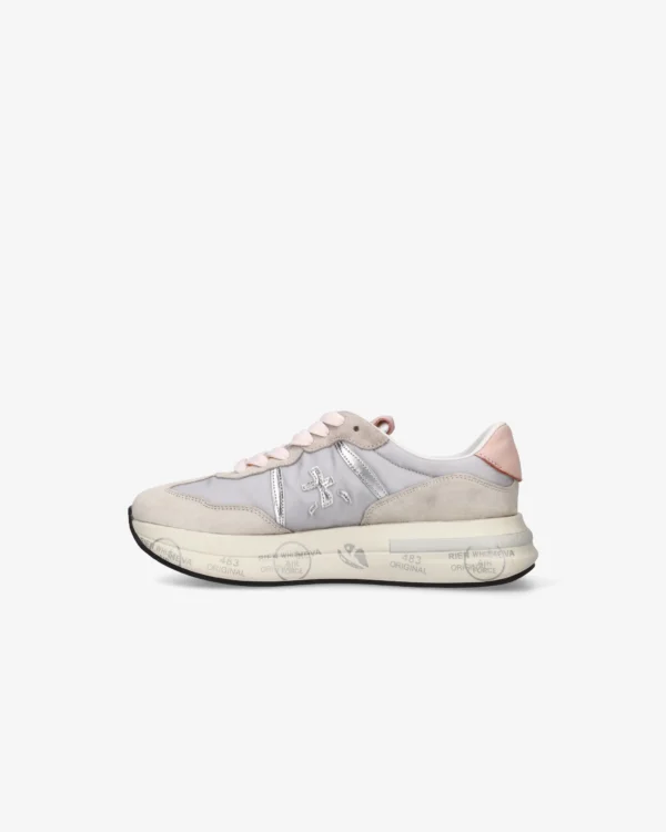 PREMIATA - SCARPA DA DONNA CASSIE 7387 GRIGIO CHIARO - immagine 3
