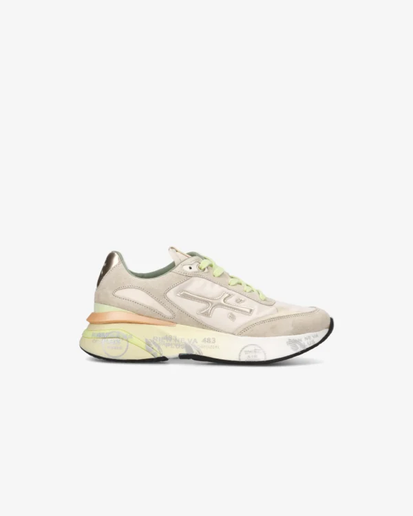PREMIATA - SCARPA DA DONNA MOERUND 7466 PANNA+ORO