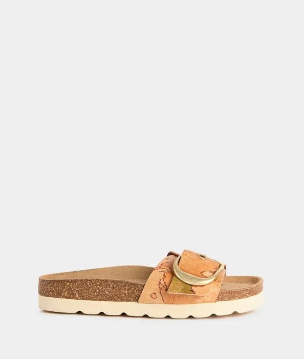 ALVIERO MARTINI CIABATTA DONNA IN ECO NAPPA GEO CLASSIC Z 1125 9750