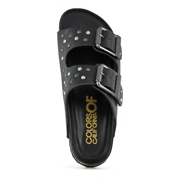 COLORS OF CALIFORNIA CIABATTA NABUCK NERO BIO501 - immagine 4
