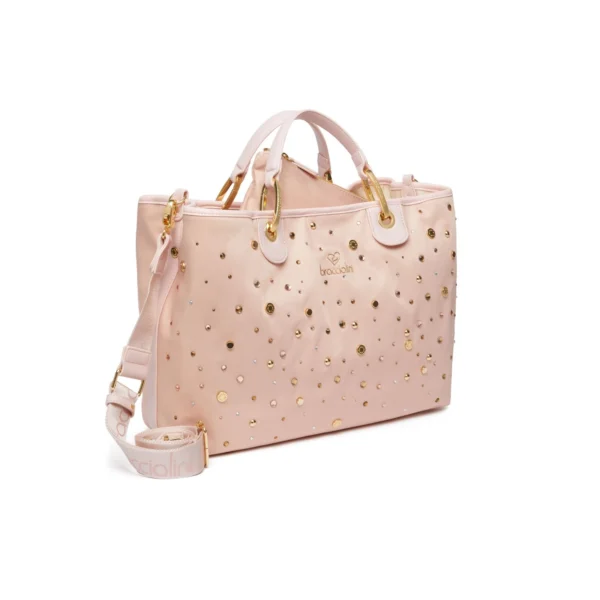 BRACCIALINI- BORSA DONNA BETH STRASS- BORSA 2 MANICI E TRACOLLA B18261 422 - immagine 3