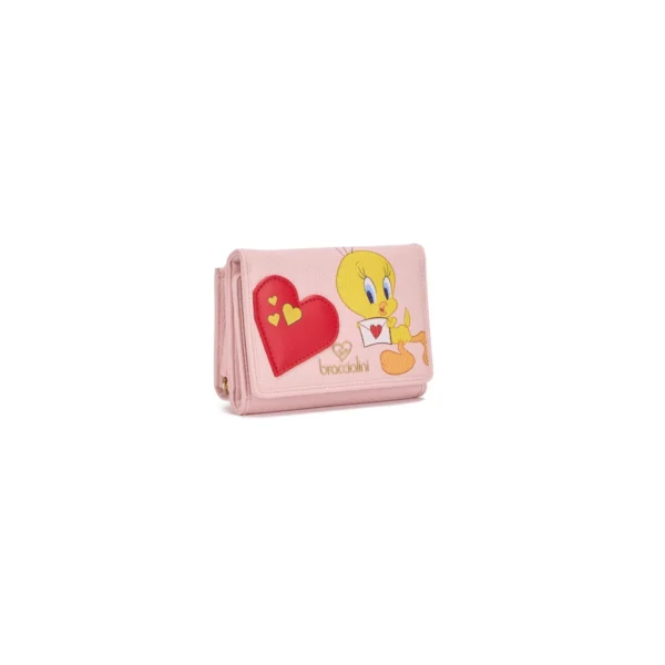 BRACCIALINI- PORTAFOGLIO BETH LOONEY TUNES LT104 stampa “Tweety" - immagine 3