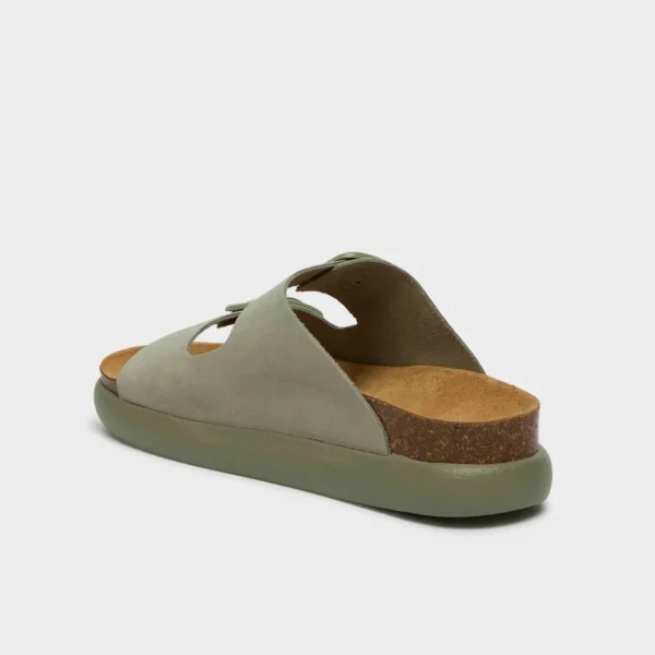 SCHOLL CIABATTA DONNA CON DUE FASCE NOELLE CHUNKY SALVIA - immagine 4