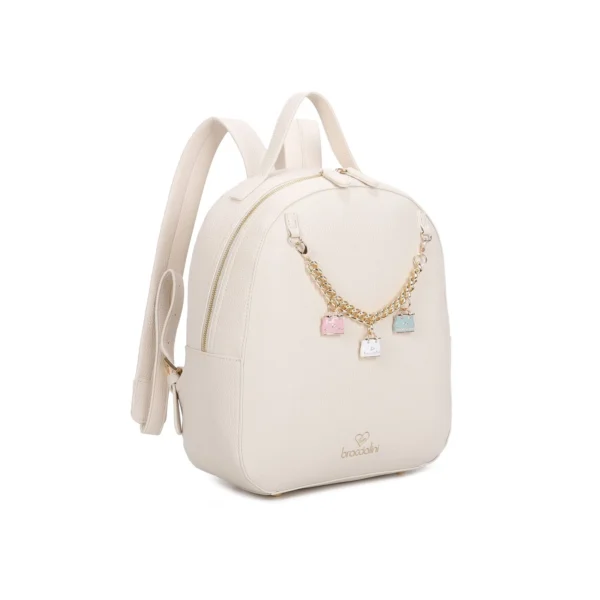 BRACCIALINI- DONNA BETH 18195 yy204 COL. BEIGE - BORSA ZAINO - immagine 3