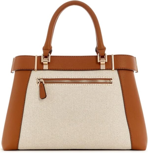 GUESS - BORSA DA DONNA A MANO BIANCO CUOIO AG963306 - immagine 3