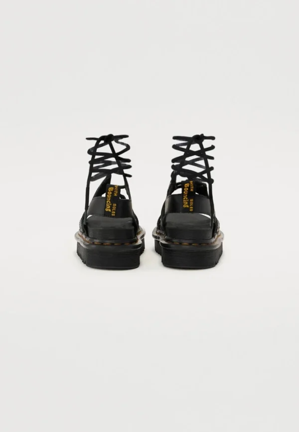 DR.MARTENS SANDALO DONNA STILE GLADIATORE IN PELLE ATHENA BLACK - immagine 3