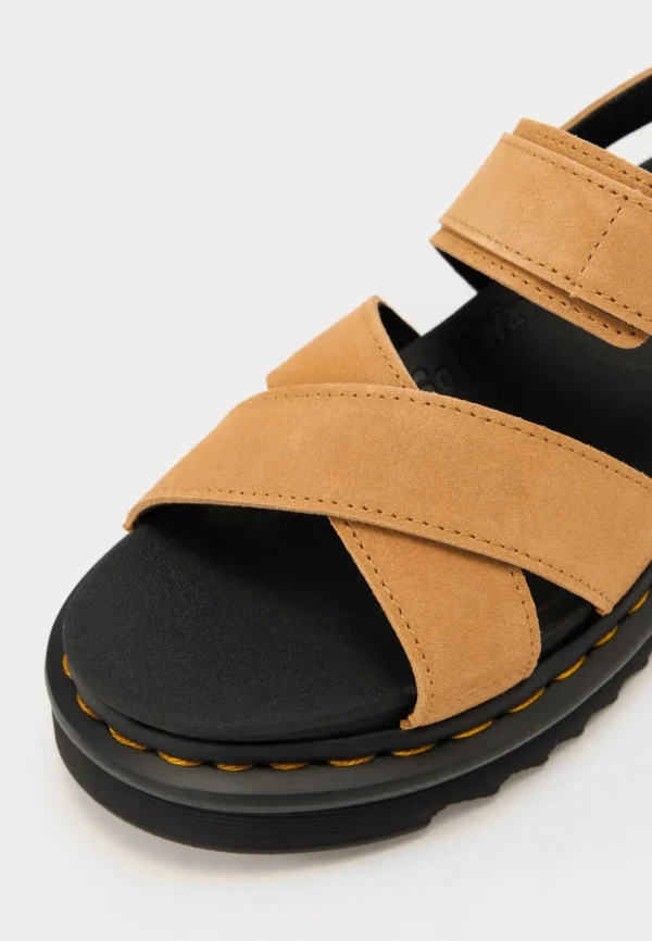 DR MARTENS - SANDALO DA DONNA CAMOSCIO BEIGE VOSS - immagine 3