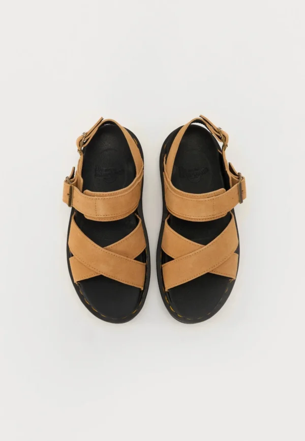 DR MARTENS - SANDALO DA DONNA CAMOSCIO BEIGE VOSS - immagine 4
